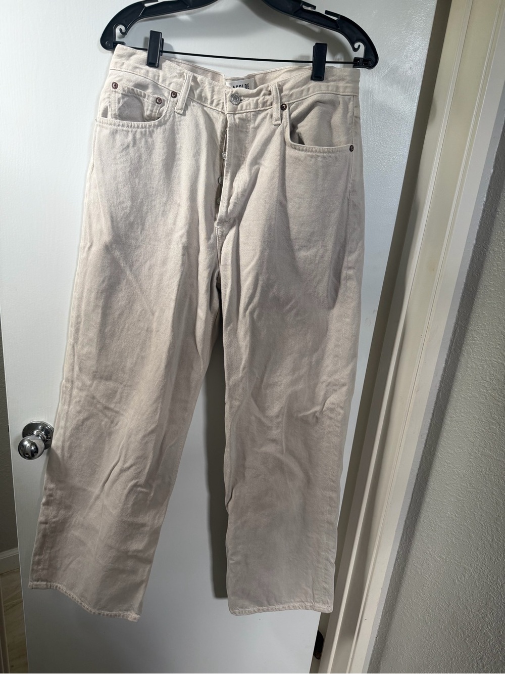 Agolde low slung baggy jeans